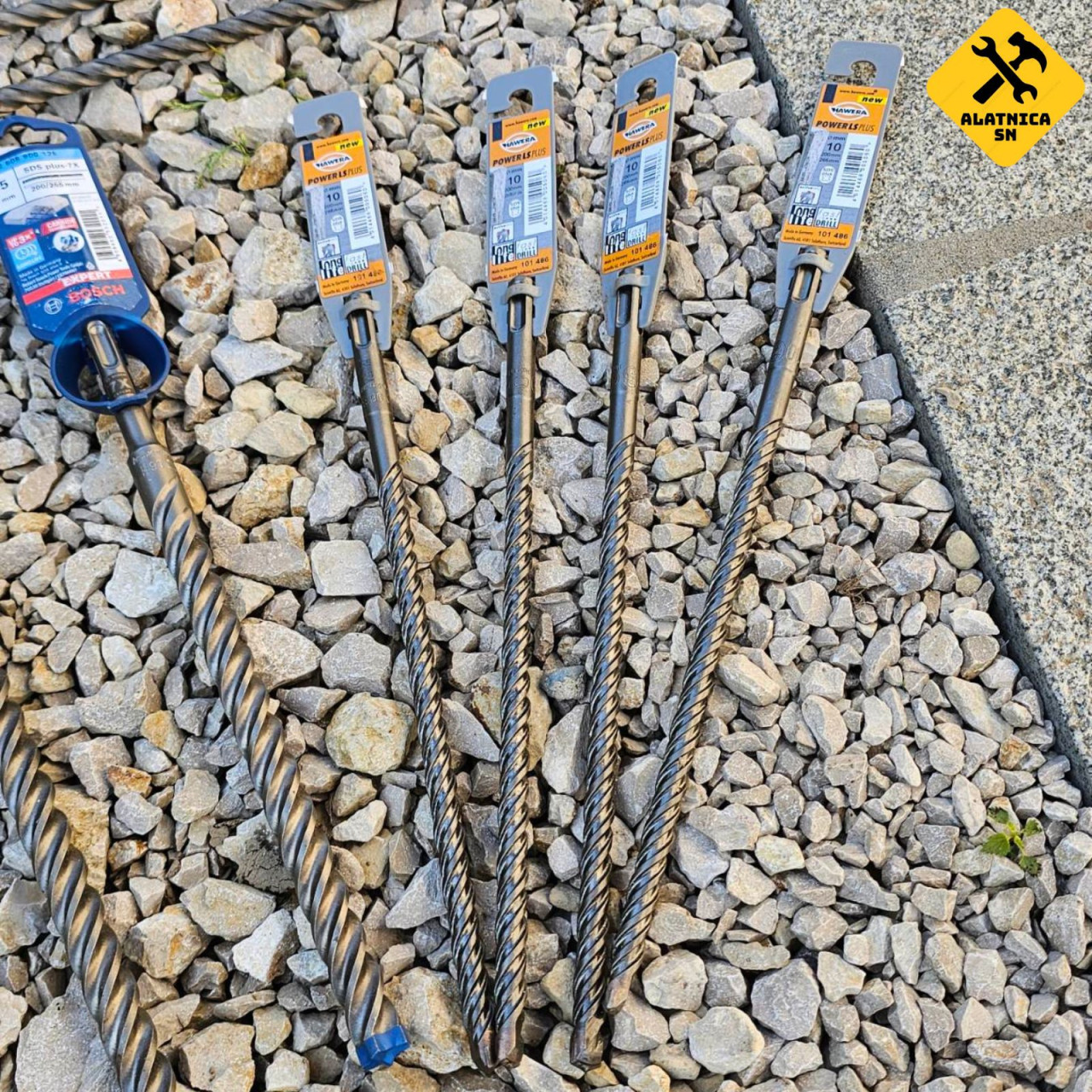 Profesionalne burgije/boreri za beton SDS-PLUS