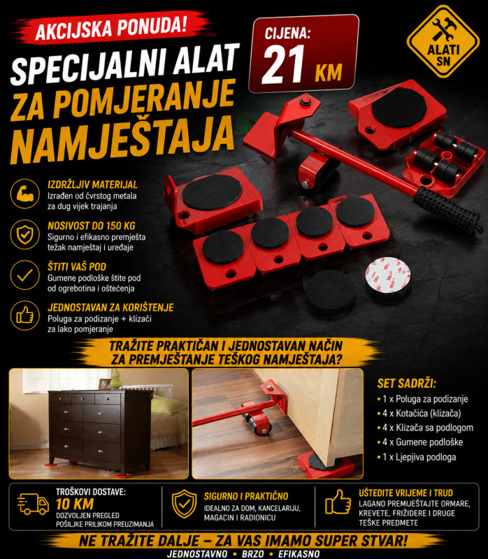 Alat za pomjeranje namještaja