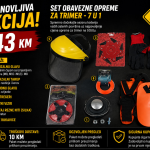 Set obavezne opreme za trimer 7 u 1