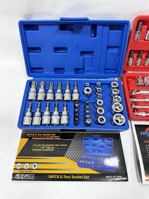 Set udarnih i nasadnih Torx nastavaka + gedore 1/4