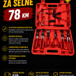 Set kliješta za šelne