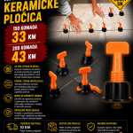 Nivelatori za lijepljenje keramičkih pločica