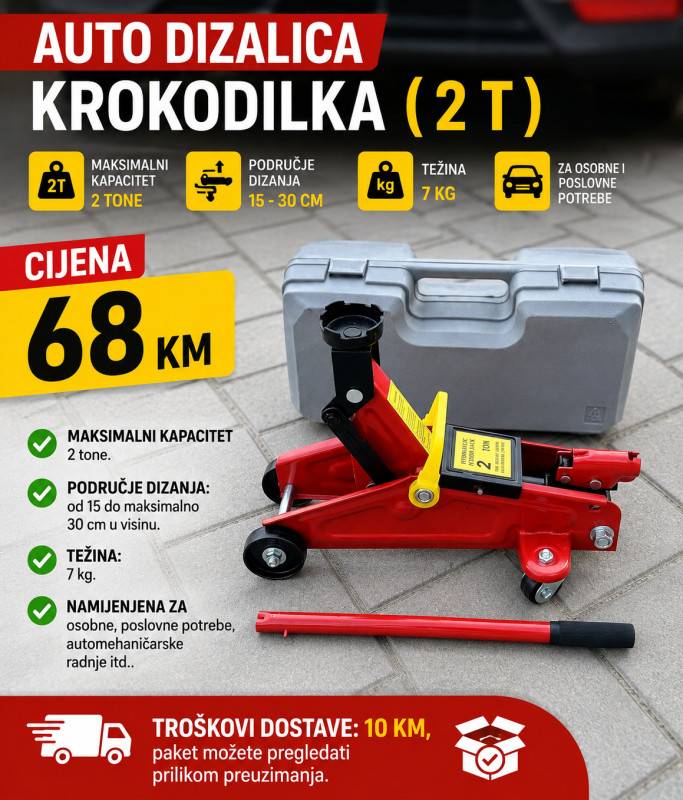 Dizalica krokodilka - 2 tone
