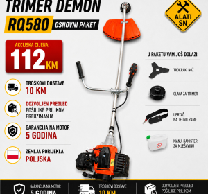 Trimer DEMON 5.2 KS – osnovni ili full paket