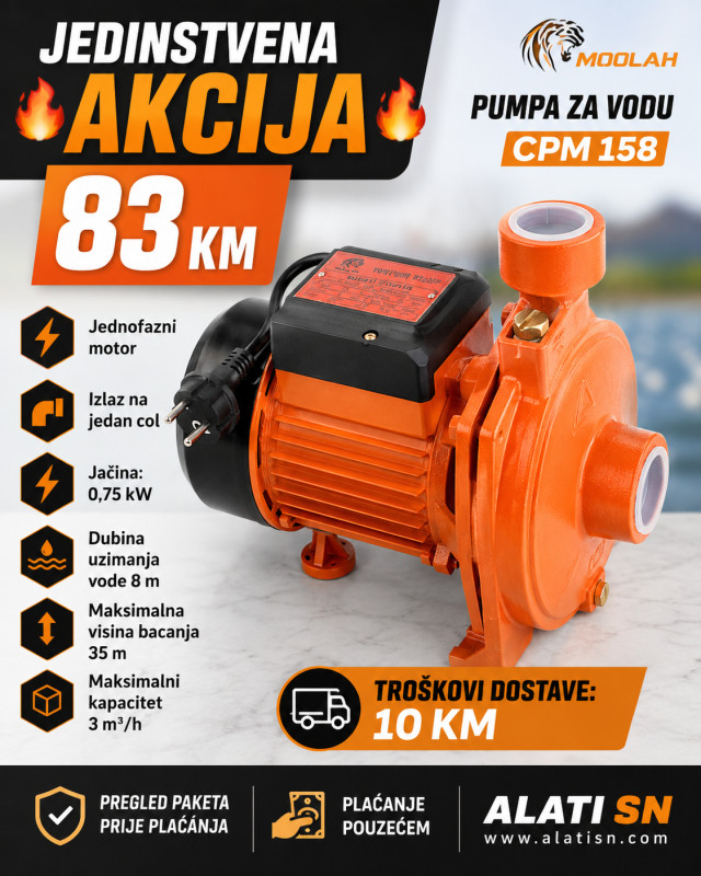 Pumpa za navodnjavanje CPM -158