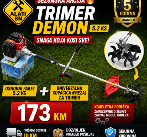 Trimer Demon 5.2 KS + freza