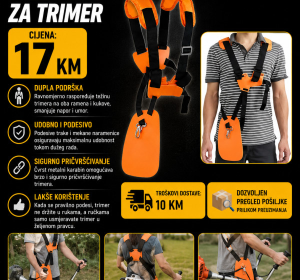 Dupli tregeri za trimer