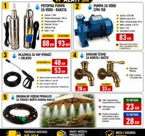 Ljetna akcija u ALATI SN - ponuda br 2