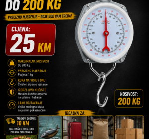 Analogna kantar vaga do 200 kg