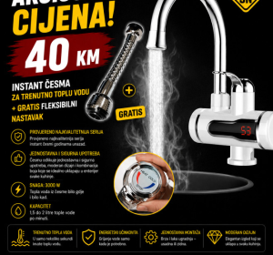 Instant česme (usadne ili zidne) za trenutno toplu vodu