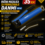 Ručna mazalica za podmazivanje DANMI (450 ml)