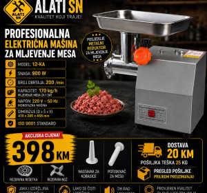 Profesionalna električna mašina za mljevenje mesa