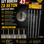 Set borera za beton