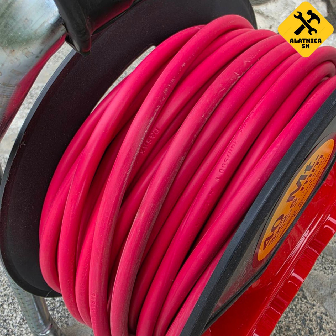 Motalica / kolotura BULMAX 3 × 2,5 mm², 40 m (crvena ili žuta)