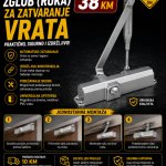 Zglob (ruka) za zatvaranje vrata