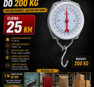 Analogna kantar vaga do 200 kg