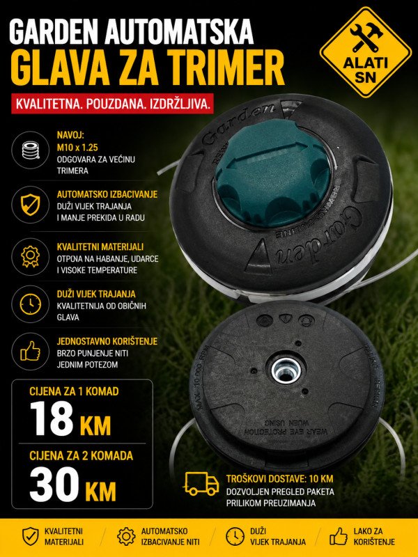 Garden - automatska glava za trimer