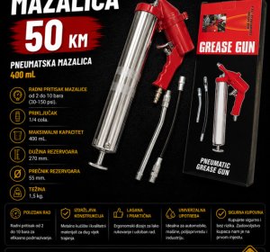 Pneumatska mazalica 400 mL