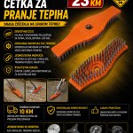 Nastavak za trimer - četka za pranje tepiha