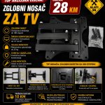 Zglobni nosač za TV