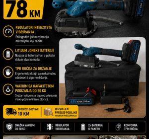 Vibracioni nivelator (vibrator) za keramiku