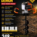 Bušač za rupe DEMON 5.2 KS